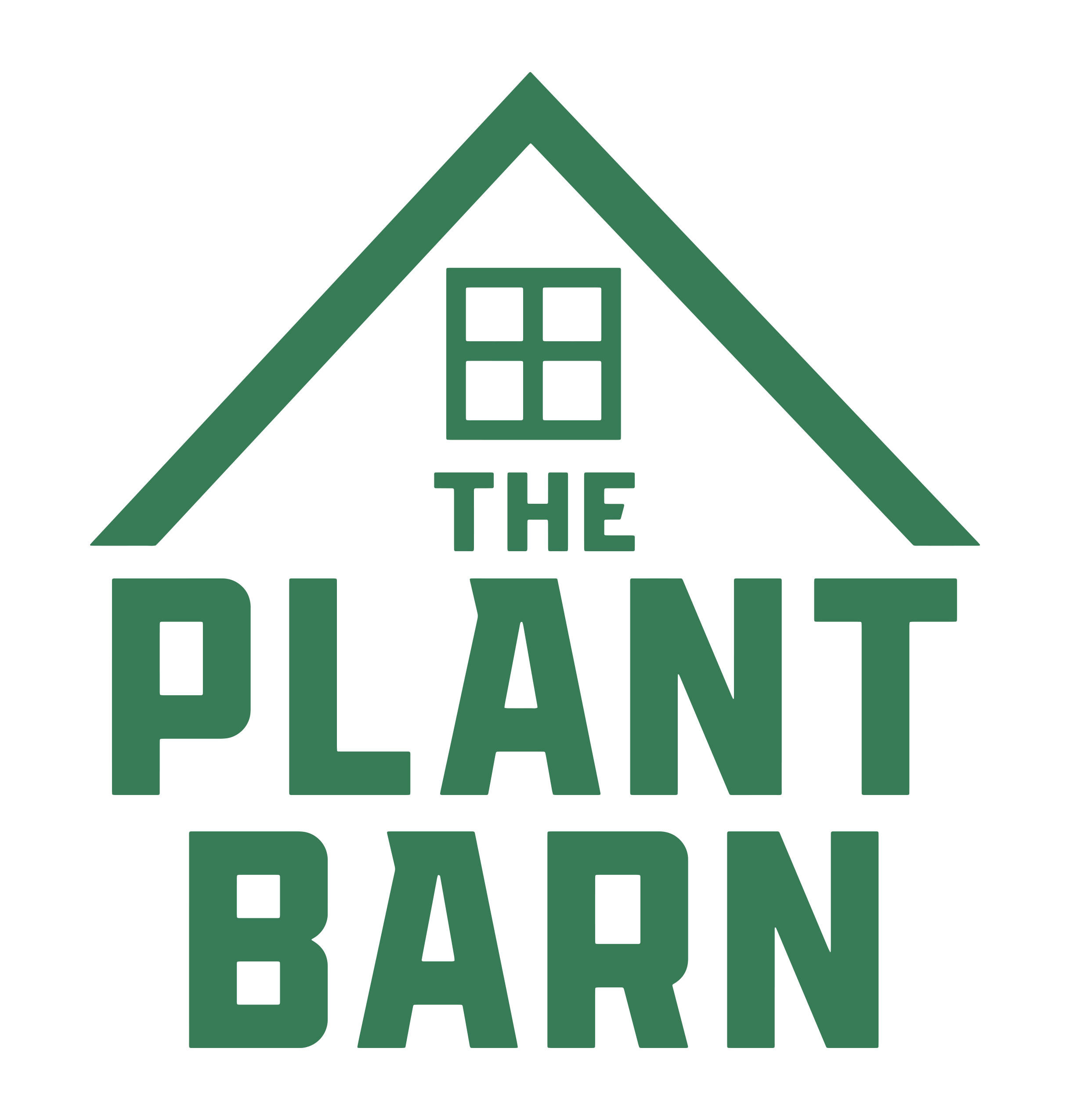 The Plant Barn Green Logo